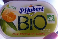 St Hubert Bio (Doux, Tartine et Cuisine), (58 % MG)