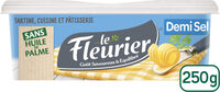 Le fleurier sans huile de palme 250g demi sel