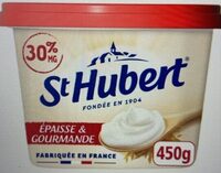 Crème épaisse et gourmande 30 % MG