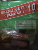 Epaule Cuite 10tranche