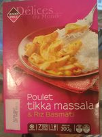 Poulet Tikka Massala & Riz Basmati