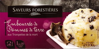 Embeurrée de pommes de terre aux trompettes de la mort
