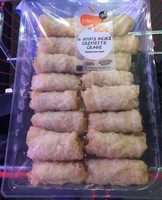 16 minis nems crevette crabe