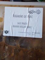 Rognon de porc sauce madere