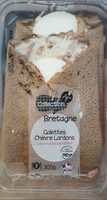 Galettes chèvre lardons