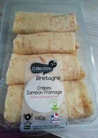 Crêpes jambon fromage