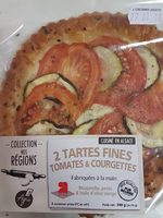 Tartes fines tomates & courgettes