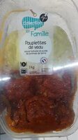 Paupiettes de veau sauce tomate et purée