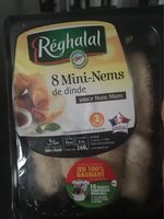 8 Mini-Nems de dinde sauce Nuoc Mam