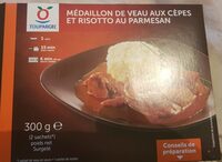 Médaillon de Veau aux Cèpes et Risotto au Parmesan
