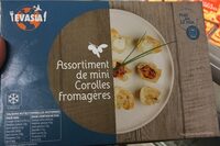 Assortiment mini corolles fromageres
