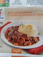 Bœuf bourguignon et purée de pommes de terre