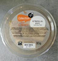Collection pour l'apéro 6 nems au porc sauce nuoc mam