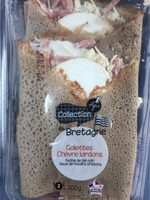 Galettes chevre lardons