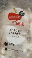 Porc au caramel et riz thaï