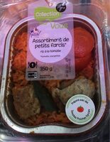 Assortiment de petits farcis