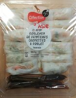 Mini rouleaux de printemps crevettes et poulet