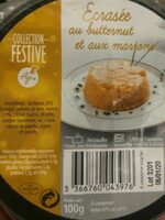 Écrasée au butternut et aux marrons