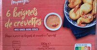 6 beignets de crevettes