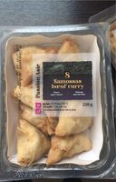 Samossas boeuf curry