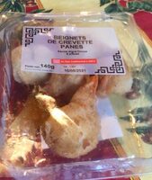 Beignets de crevette panés