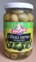 Olives vertes dénoyautées