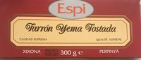 Turron yema tostada