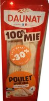 Sandwich poulet emmental pain viennois 100% mie
