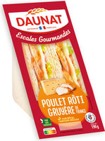 ESCALES GOURMANDES Poulet rôti gruyère de France