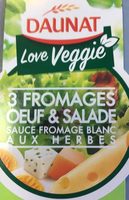 Bulle fraîcheur veggie - 3 fromages œuf et salade