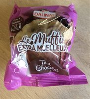 Muffin au chocolat et pépites de chocolat DAUNAT