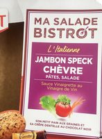 Ma Salade Bistrot Pates Jambon Speck Chevres