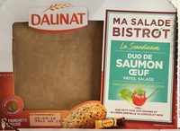 Ma salade Bistrot Pates Saumon Oeuf