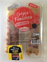 Crêpes Fraîches aux Fruits Rouges