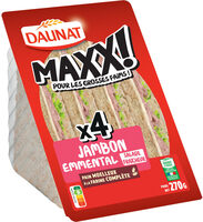 Jambon emmental maxx