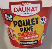 Wrap de Poulet Pané cheddar sauce big burger