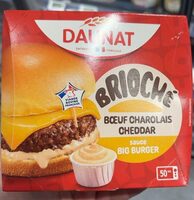Brioché boeuf charolais cheddar