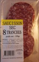 Saucisson sec 8 tranches