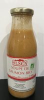 Soupe de saumon bio