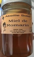 Miel de romarin