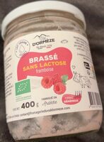 Brassé sans lactose framboise