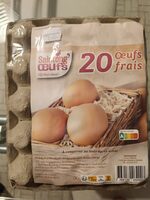 20 Œufs frais