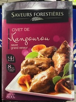 Civet de Kangourou sauce Grand Veneur