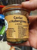 Caviar d'aubergines