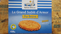 Blister De 13 Sablés Patissiers Enveloppés Le Sablé D'armor
