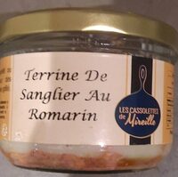 Terrine de sanglier au romarin