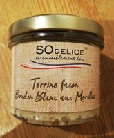 Terrine façon Boudin Blanc aux Morilles