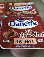 Danette flan chocolat