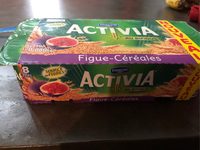 Activia figue cereale