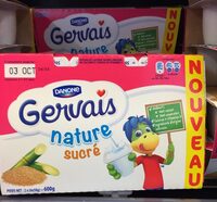 Gervais nature sucre